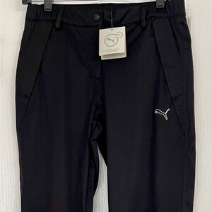 Puma Women’s Black Waterproof Rain and Wind Storm Cell Pants Size Small NWT